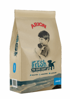 Pytel granulí pro štěňata ARION FRESH JUNIOR