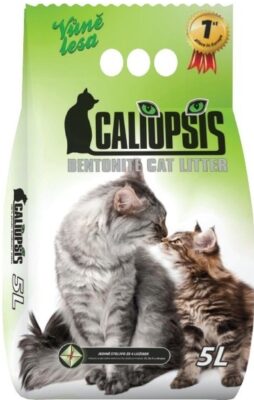 Bentonitové stelivo pro kočky CALIOPSIS VŮNĚ LESA