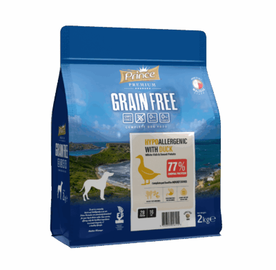 Granule pro psy PRINCE s kachnou