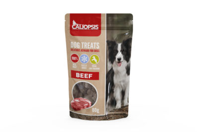 Hovězí pamlsky pro psy CALIOPSIS FREEZE DRIED BEEF
